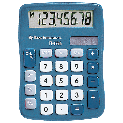 Räknare Texas TI-1726