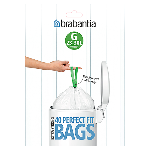 Avfallspåse PerfectFit G 23-30 liter 40-pack