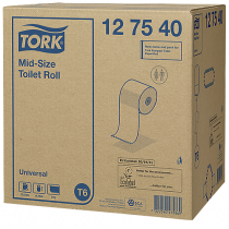 Toalettpapper Tork Mid-size T6 Universal 27/fp