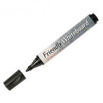Whiteboardpenna Friendly 1,5-3 mm svart