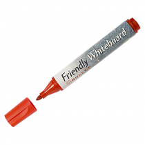 Whiteboardpenna Friendly 1,5-3 mm röd