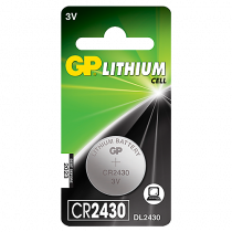 Knappcellsbatteri GP Litium CR2430