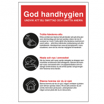 Dekal God handhygien A5
