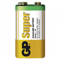 Batteri GP Super Alkaline 9 volt