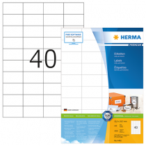 Etiketter Herma Premium 52,5x29,7 mm 4000/fp
