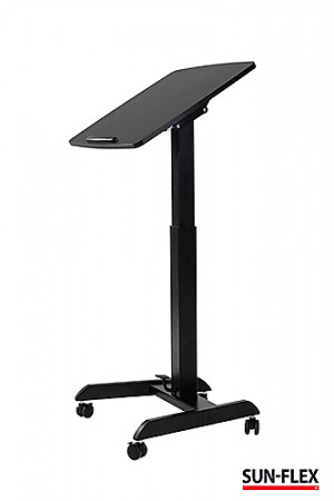 Sitt/ståbord Sun-Flex Easydesk Pro svart