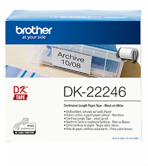 DK-etikett Brother Löpande etikett 103 mmx30,48 m